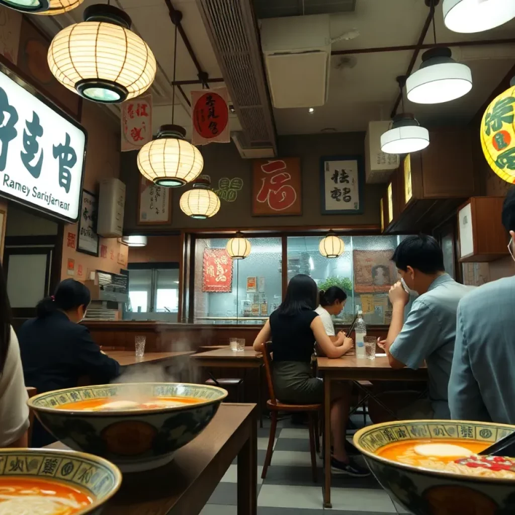 JINYA Ramen Bar Charleston Interior