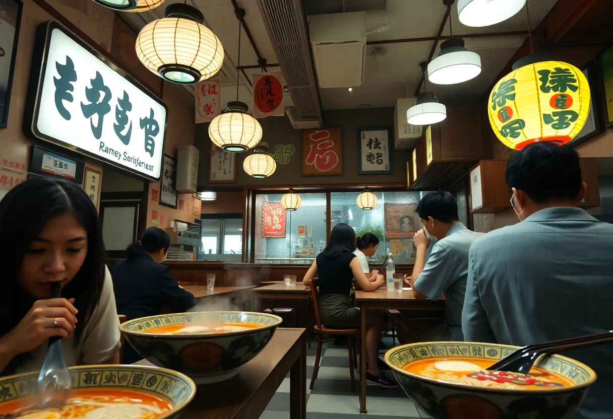 JINYA Ramen Bar Charleston Interior