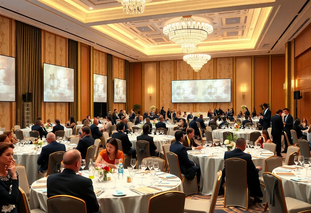 Attendees at the Latin Lawyer Awards Ceremony in São Paulo
