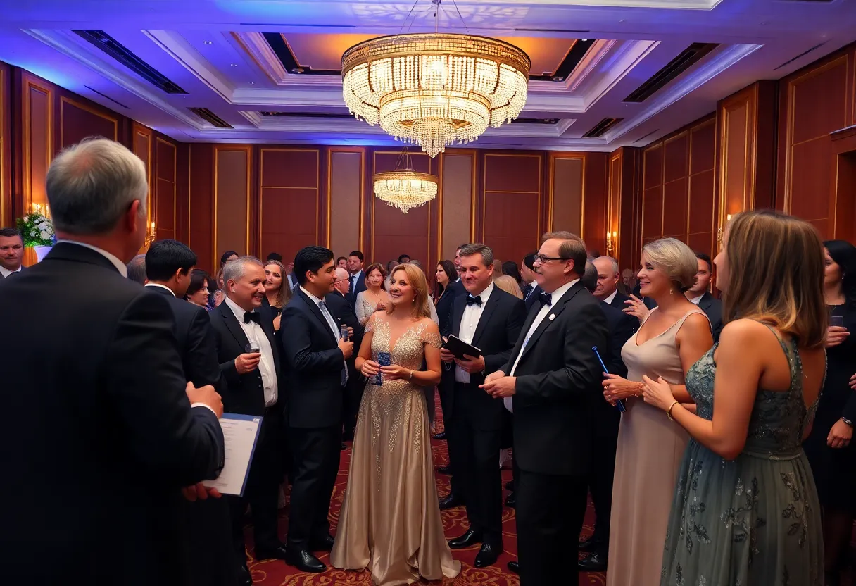Attendees celebrating at the Latin Lawyer Gala 2025