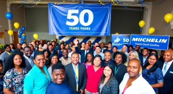 South Carolina Celebrates Michelin’s 50-Year Legacy