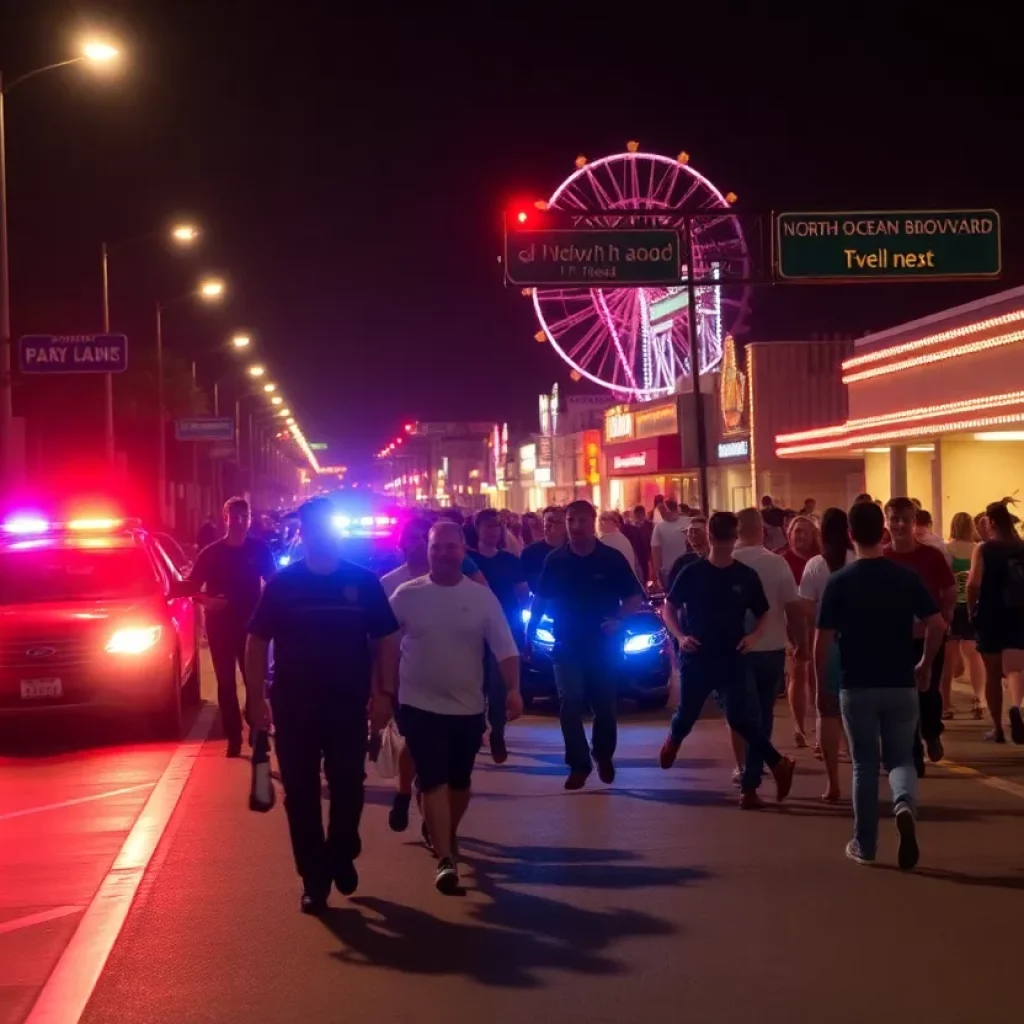 Myrtle Beach shooting scene