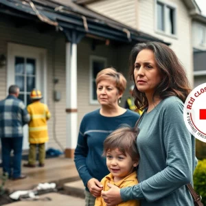 Fire damaged home in North Charleston with family displaced