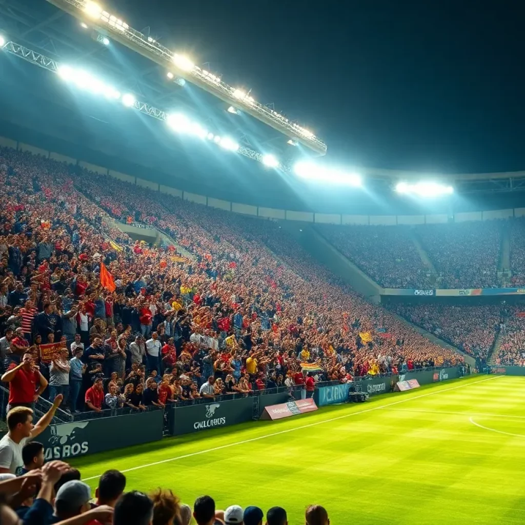 New York City FC and The Perecman Firm partnership during a match