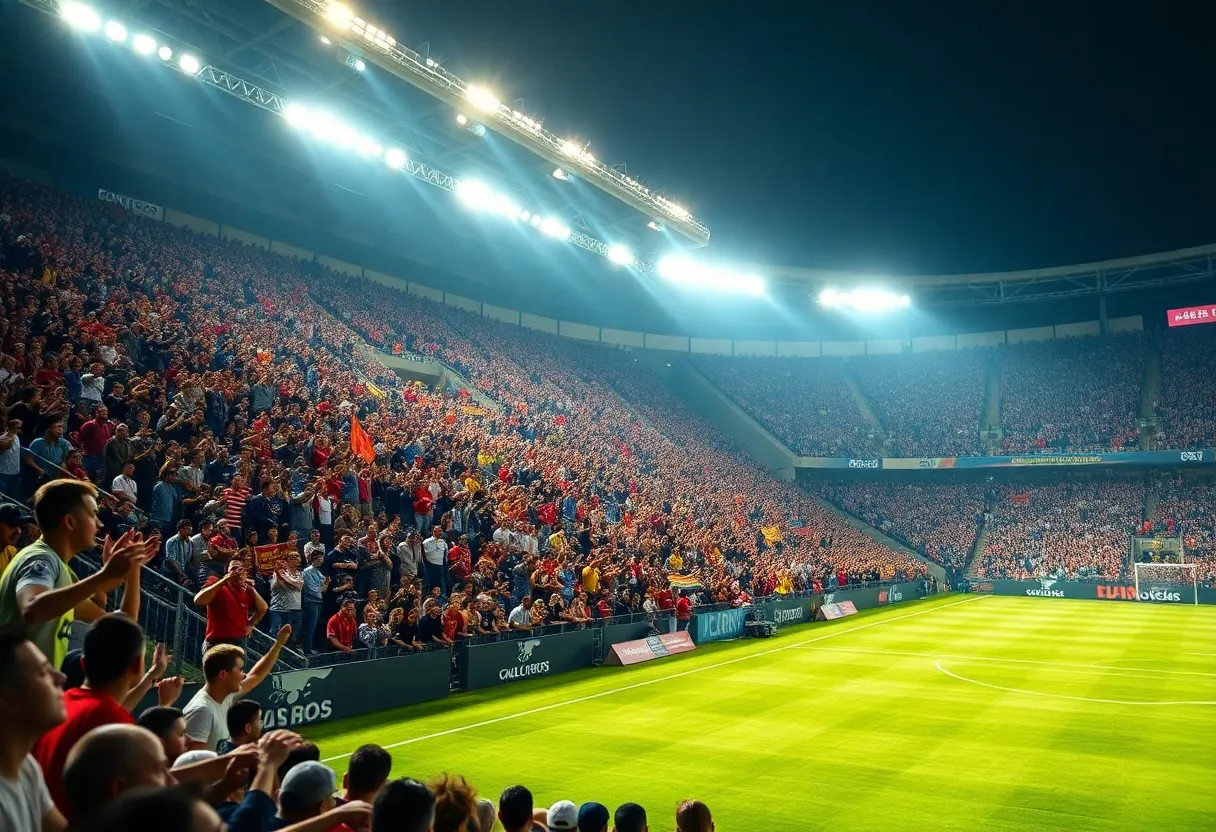New York City FC and The Perecman Firm partnership during a match