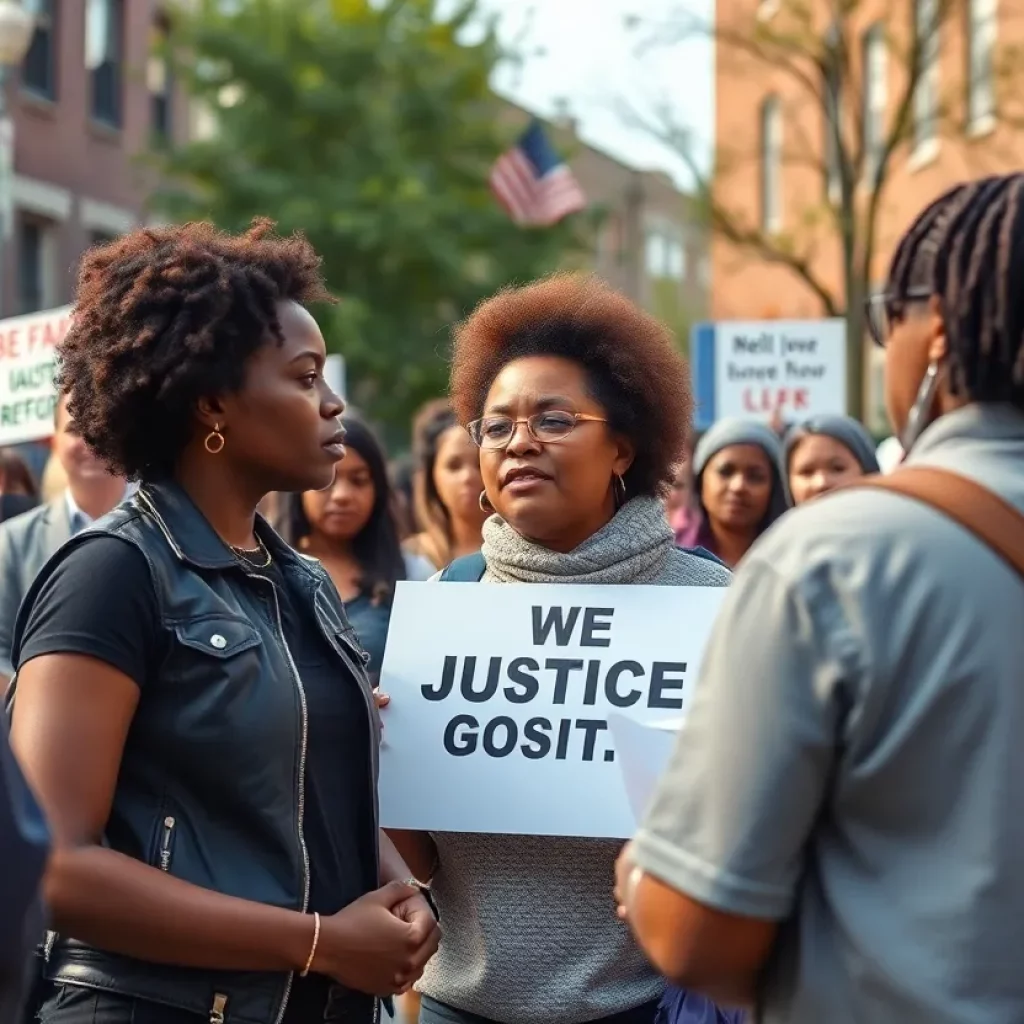 Community discussion on justice reform in Philadelphia