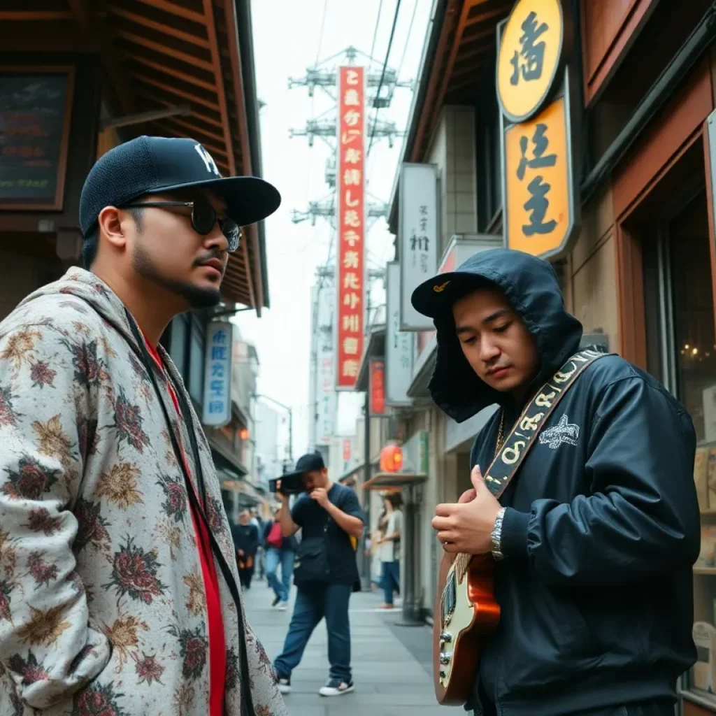 Promo image for Semkari's Japan tour.