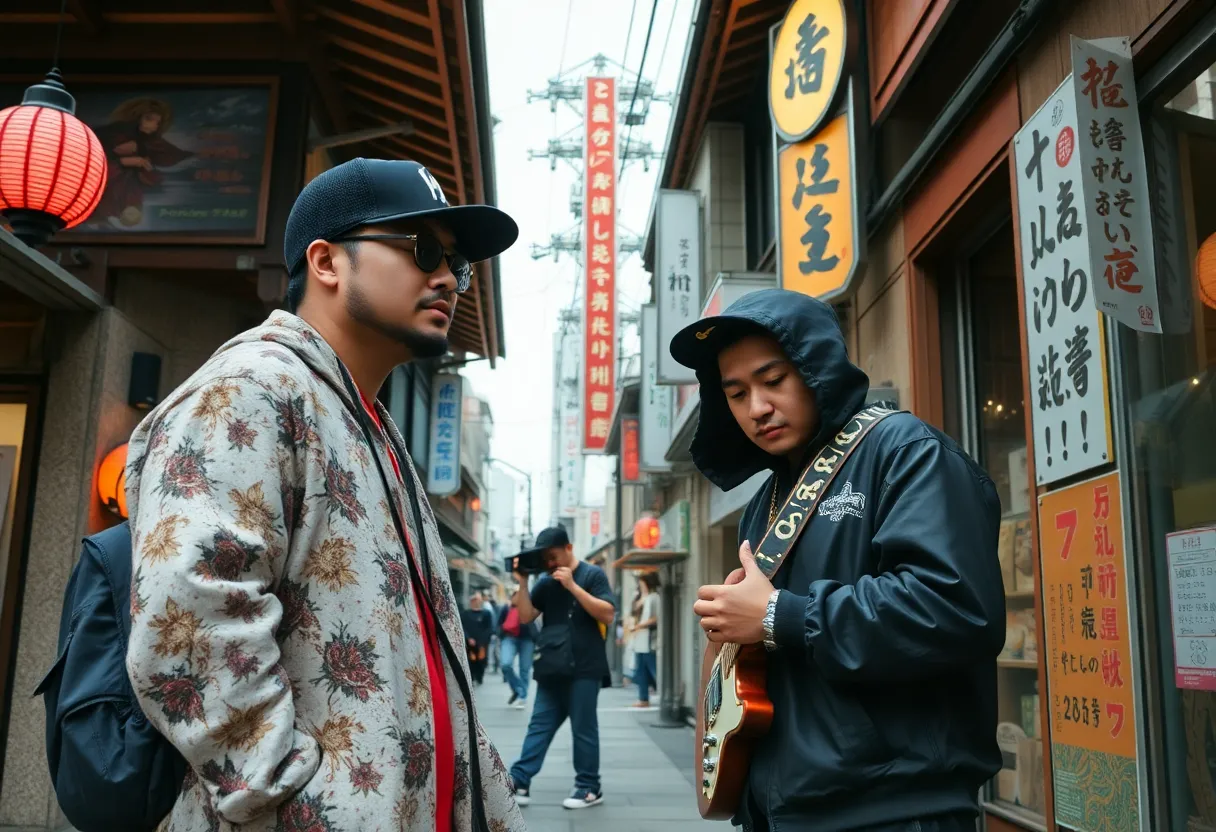 Promo image for Semkari's Japan tour.