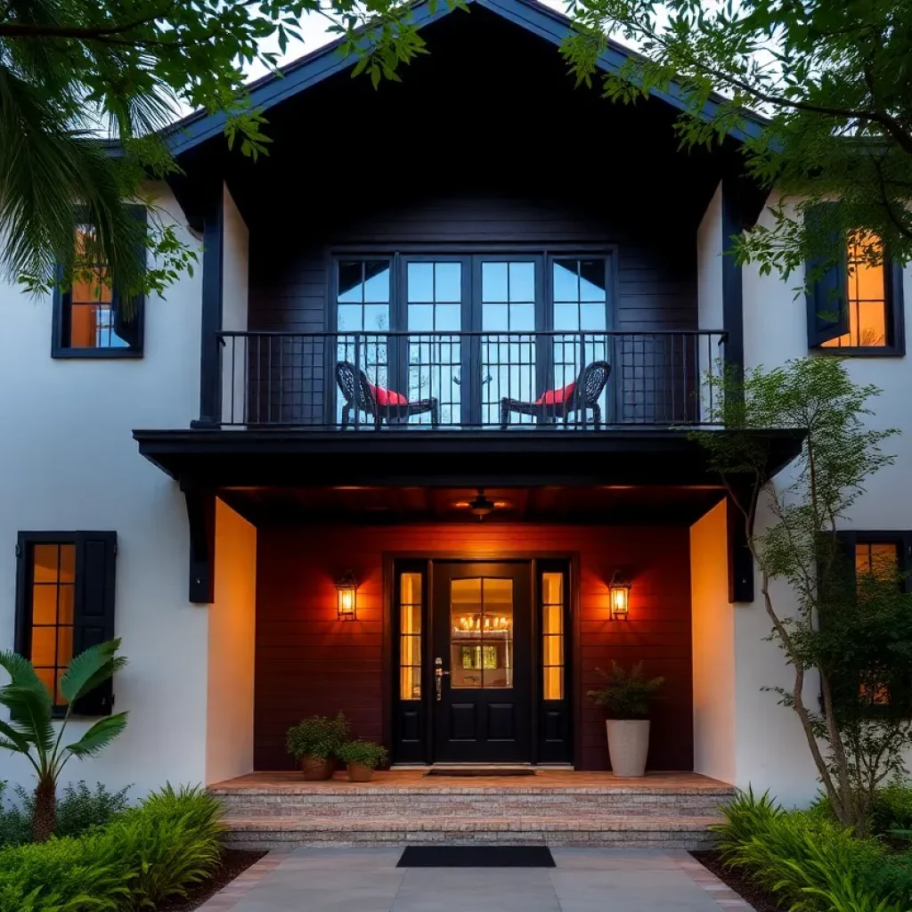 Exterior view of The Charlee rental property in Charleston
