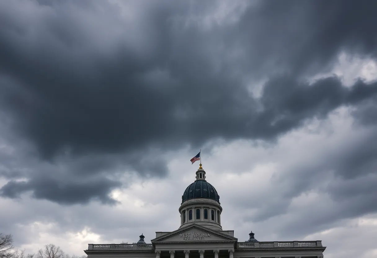 Stormy political climate over West Virginia statehouse