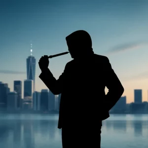 Illustration symbolizing whistleblower integrity and courage