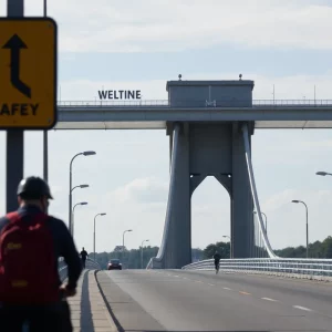 World War II Memorial Bridge in North Charleston