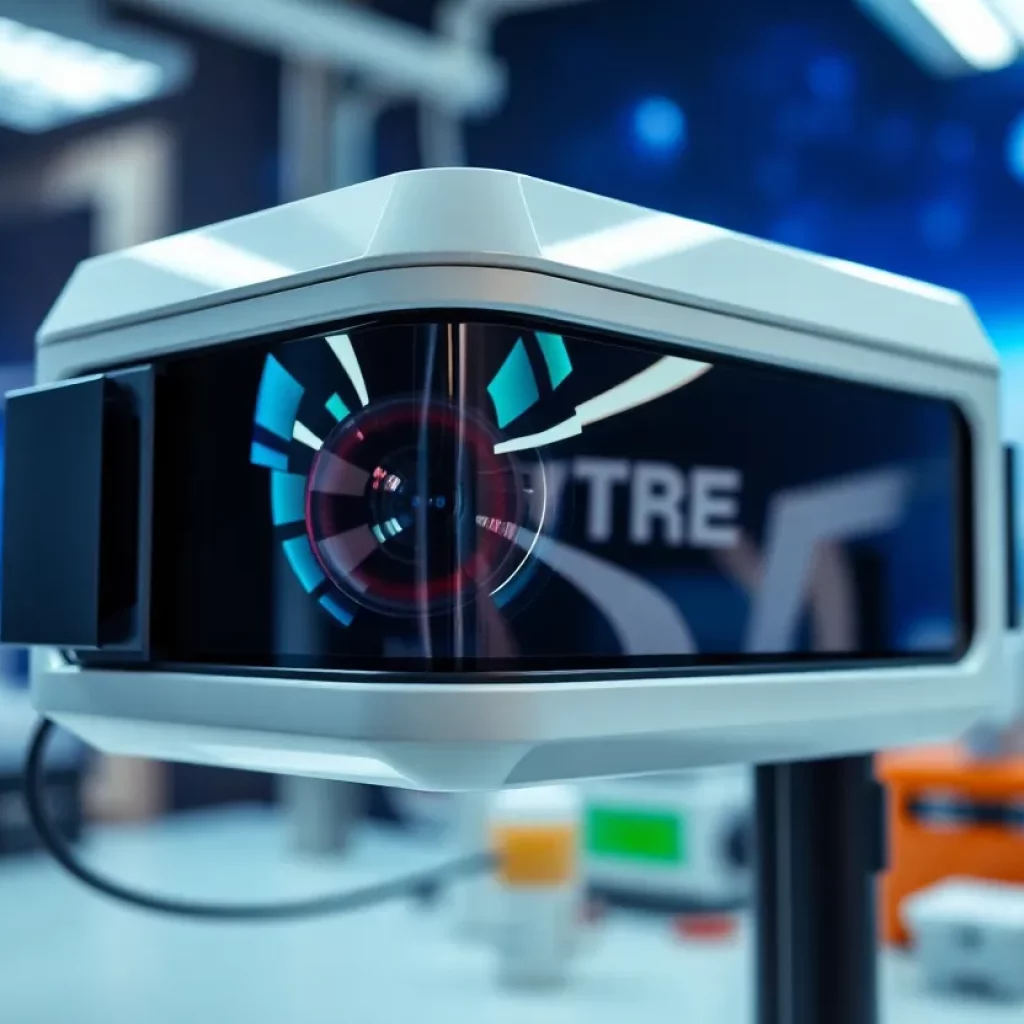 Advanced 3D imaging device designed for space applications.