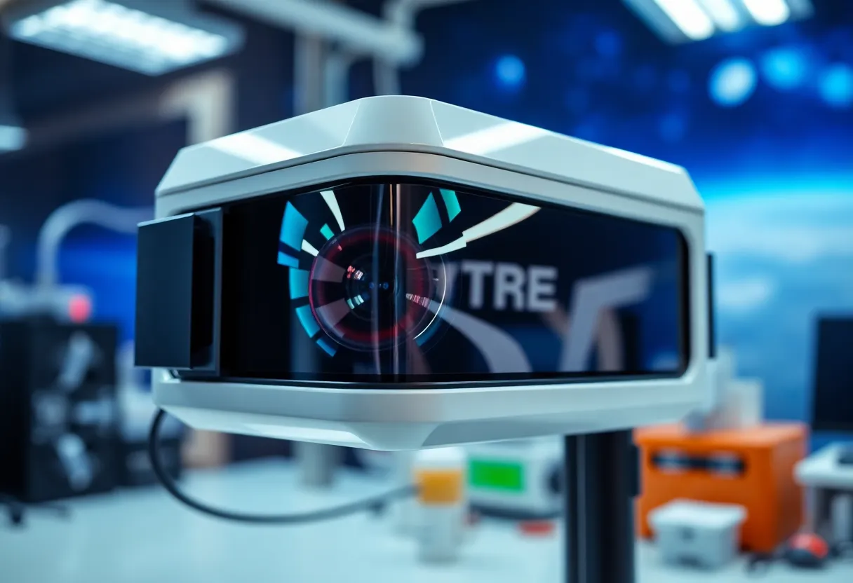 Advanced 3D imaging device designed for space applications.