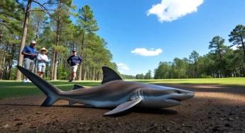 Disc Golfers Discover Baby Hammerhead Shark Falling from Sky