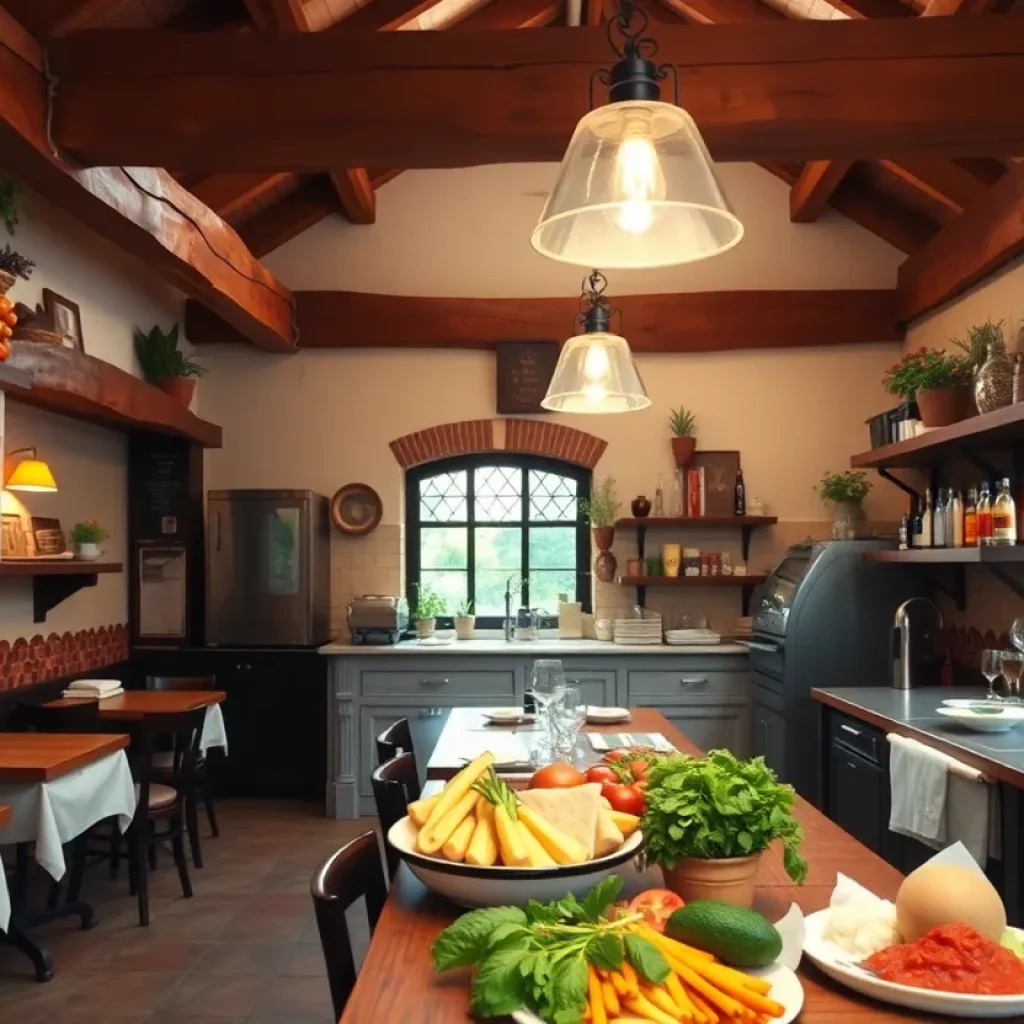 Interior view of Cane Pazzo, a new Italian restaurant in Hanahan.