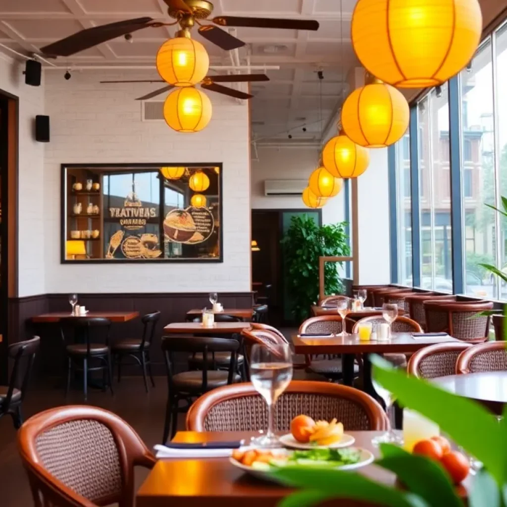 New dining establishments in Charleston showcasing diverse culinary offerings.