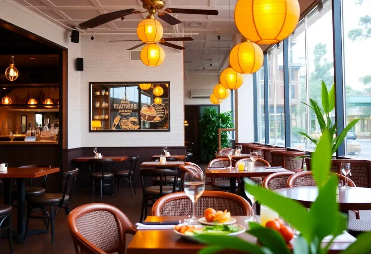 New dining establishments in Charleston showcasing diverse culinary offerings.