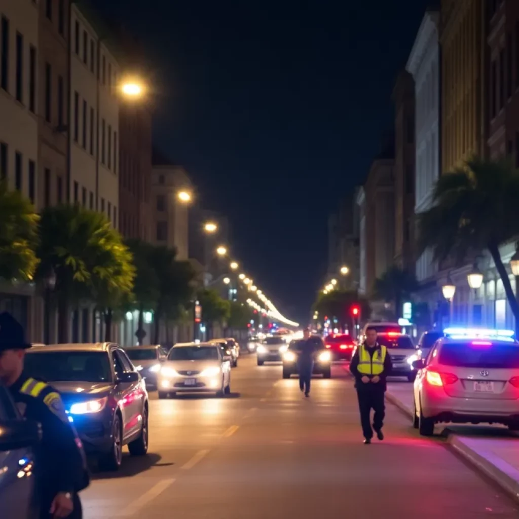 Charleston downtown street scene highlighting nightlife and safety concerns