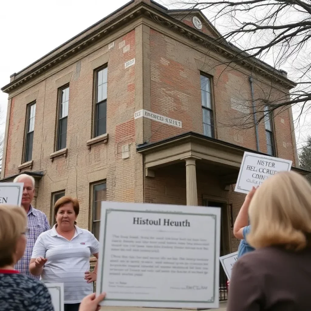 Historic YWCA building in Charleston