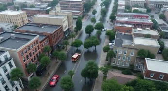 Tropical Storm Debby Causes Severe Flooding in Charleston