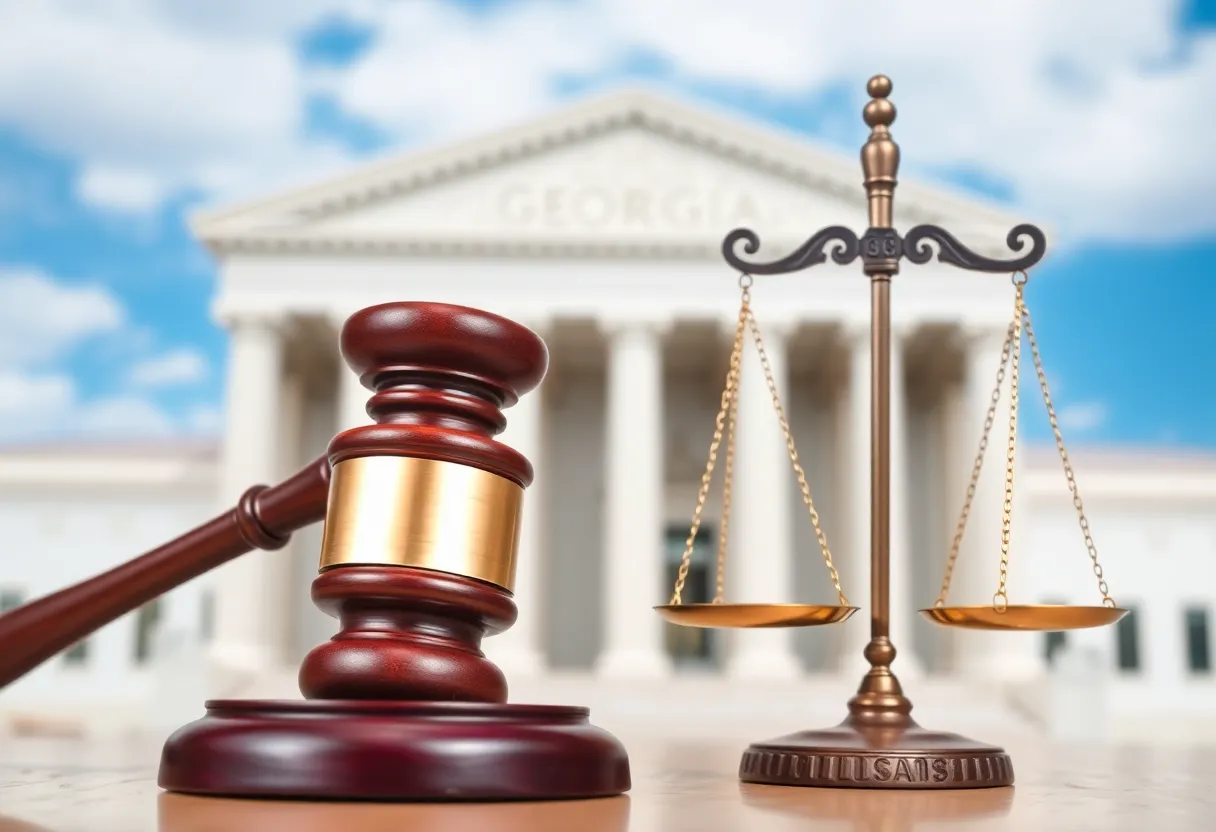 Representation of justice and law reform in Georgia