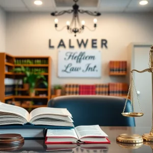 Interior of Marathon Law Group's Las Vegas office