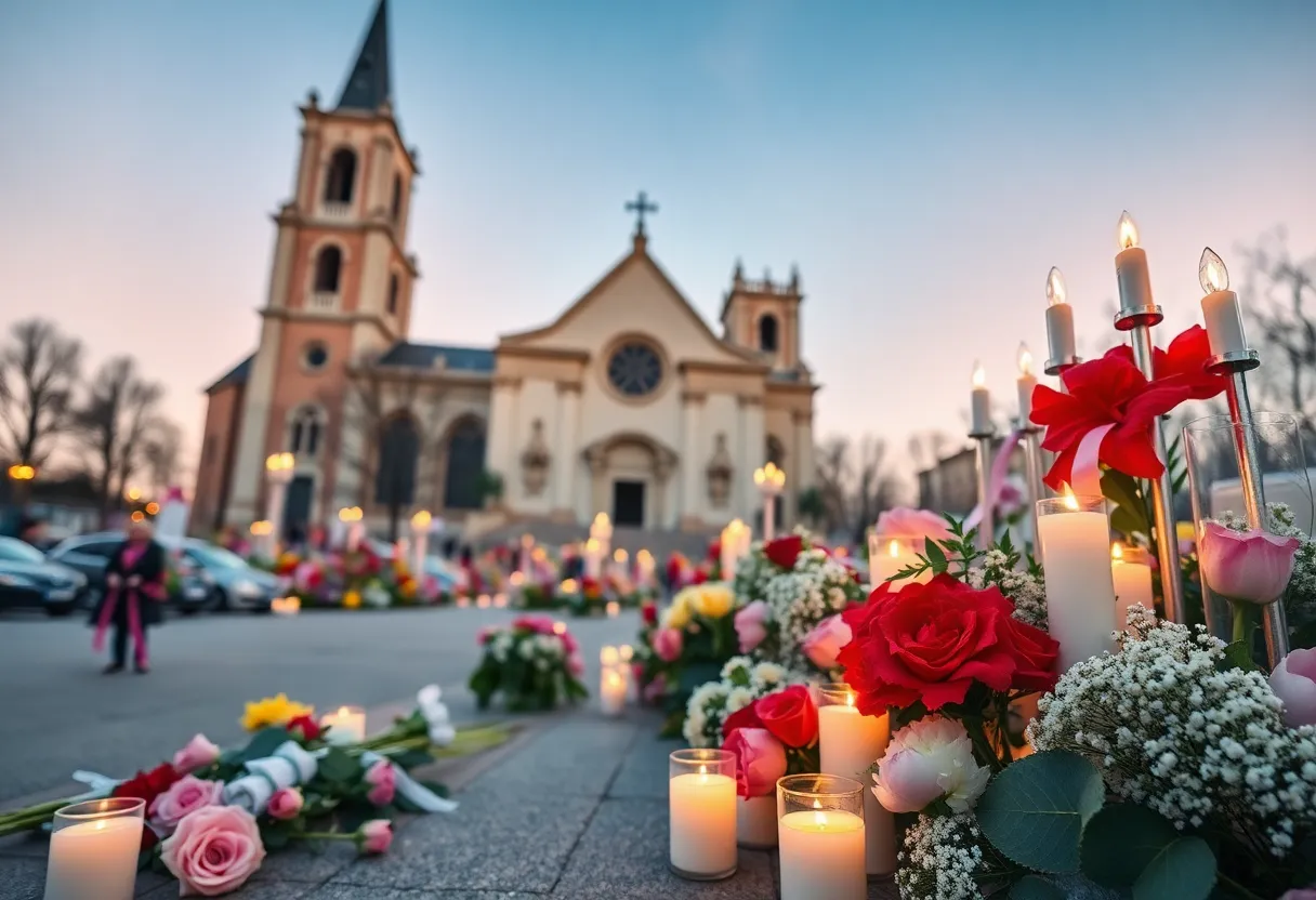 Memorial commemorating the victims of the Mother Emanuel AME Church shooting
