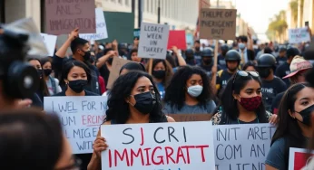 Military Troops Sent to Manage Immigration Protests