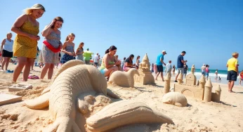 Annual Sand Sculpting Competition Brings Creativity to Isle of Palms