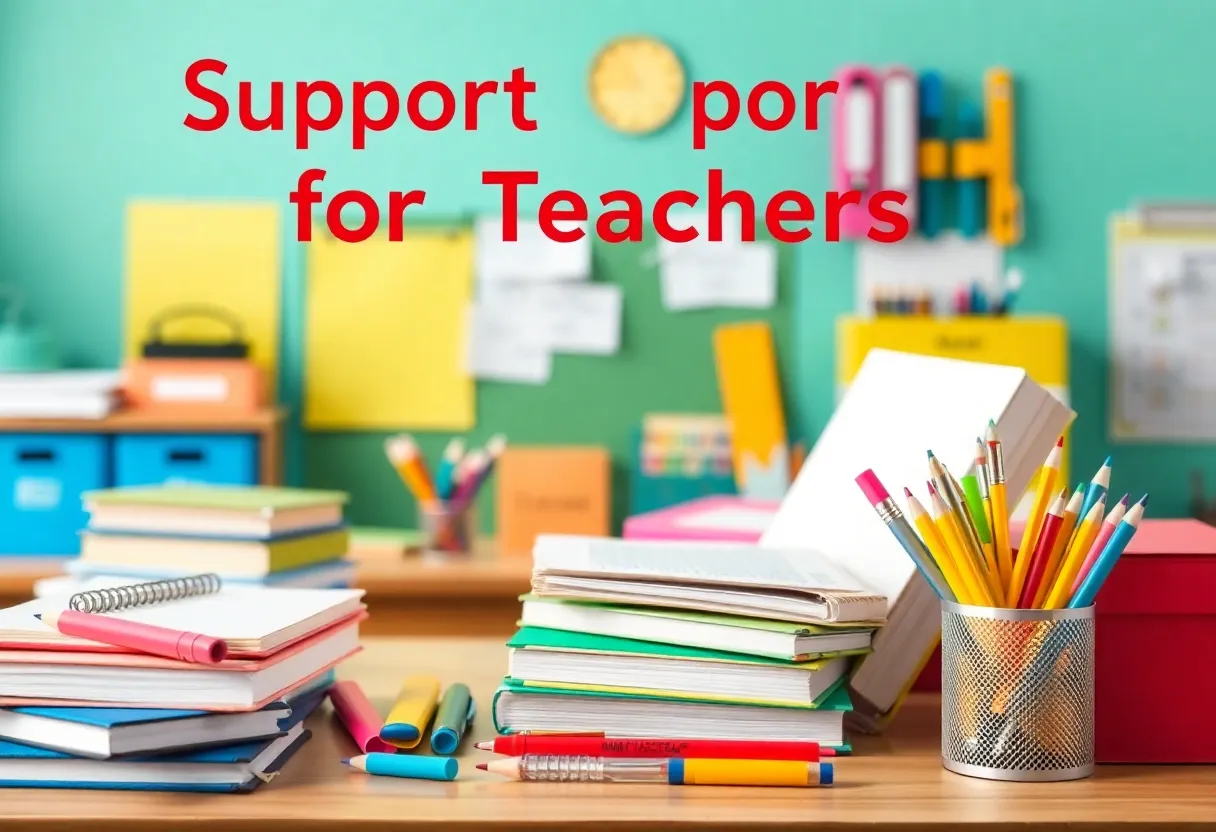 Support for teachers through the Teacher Amazon Wish List Giveaway