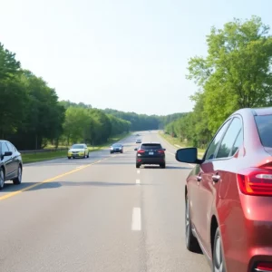 Scenic road in Virginia representing new auto insurance laws