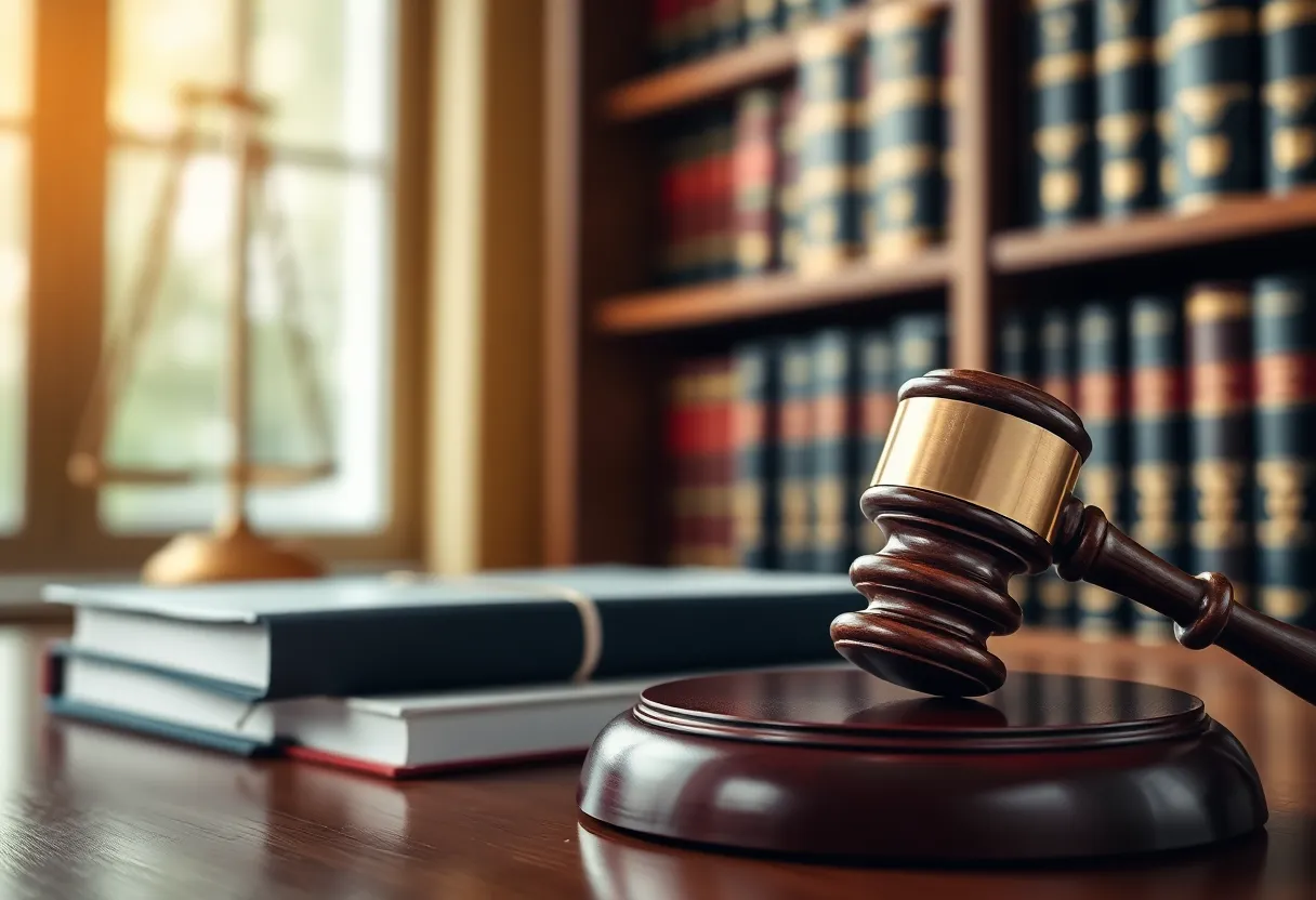 Office space in a law firm illustrating the concept of lawyer ethics violations.