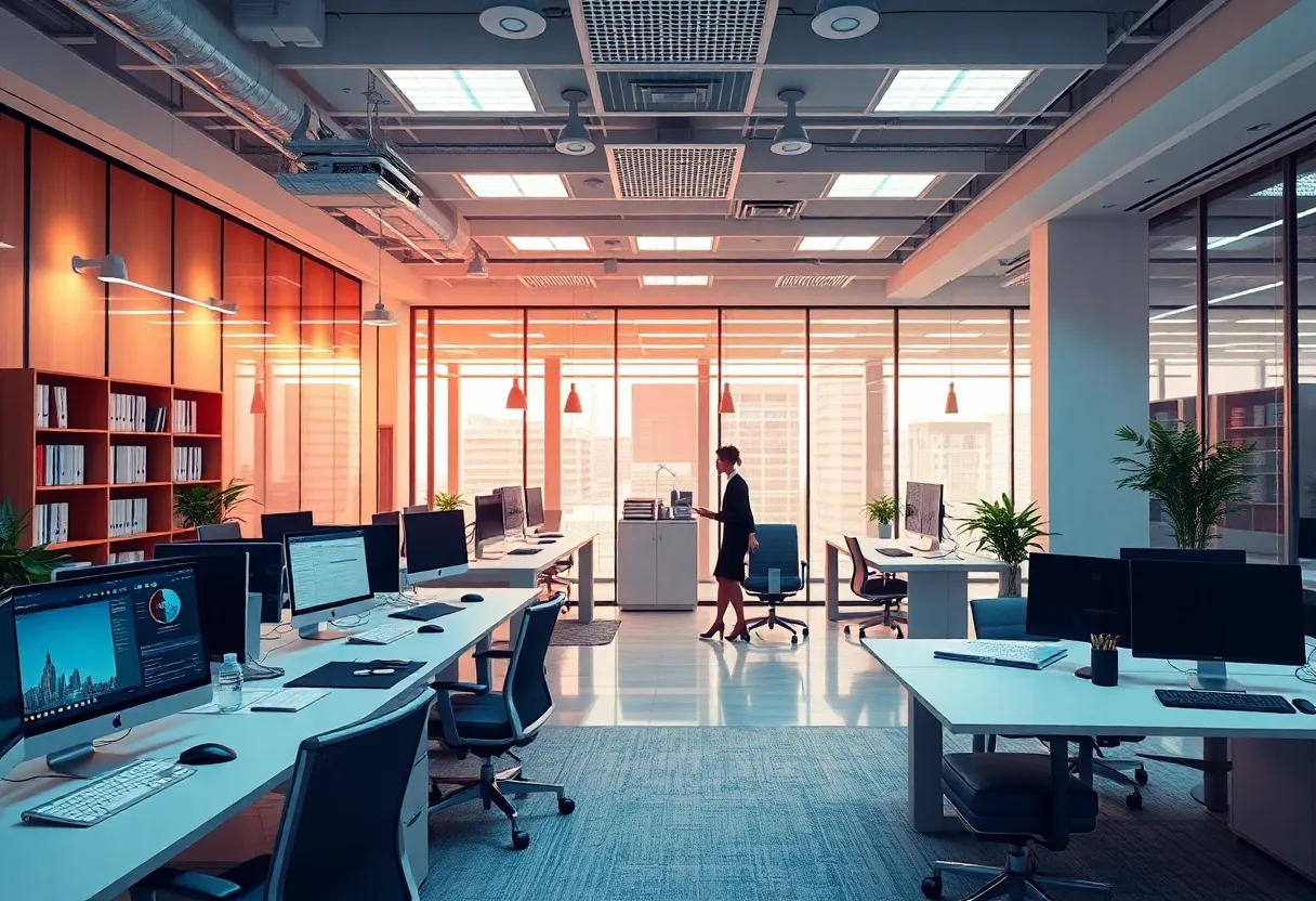 Modern law office reflecting changes in the legal industry