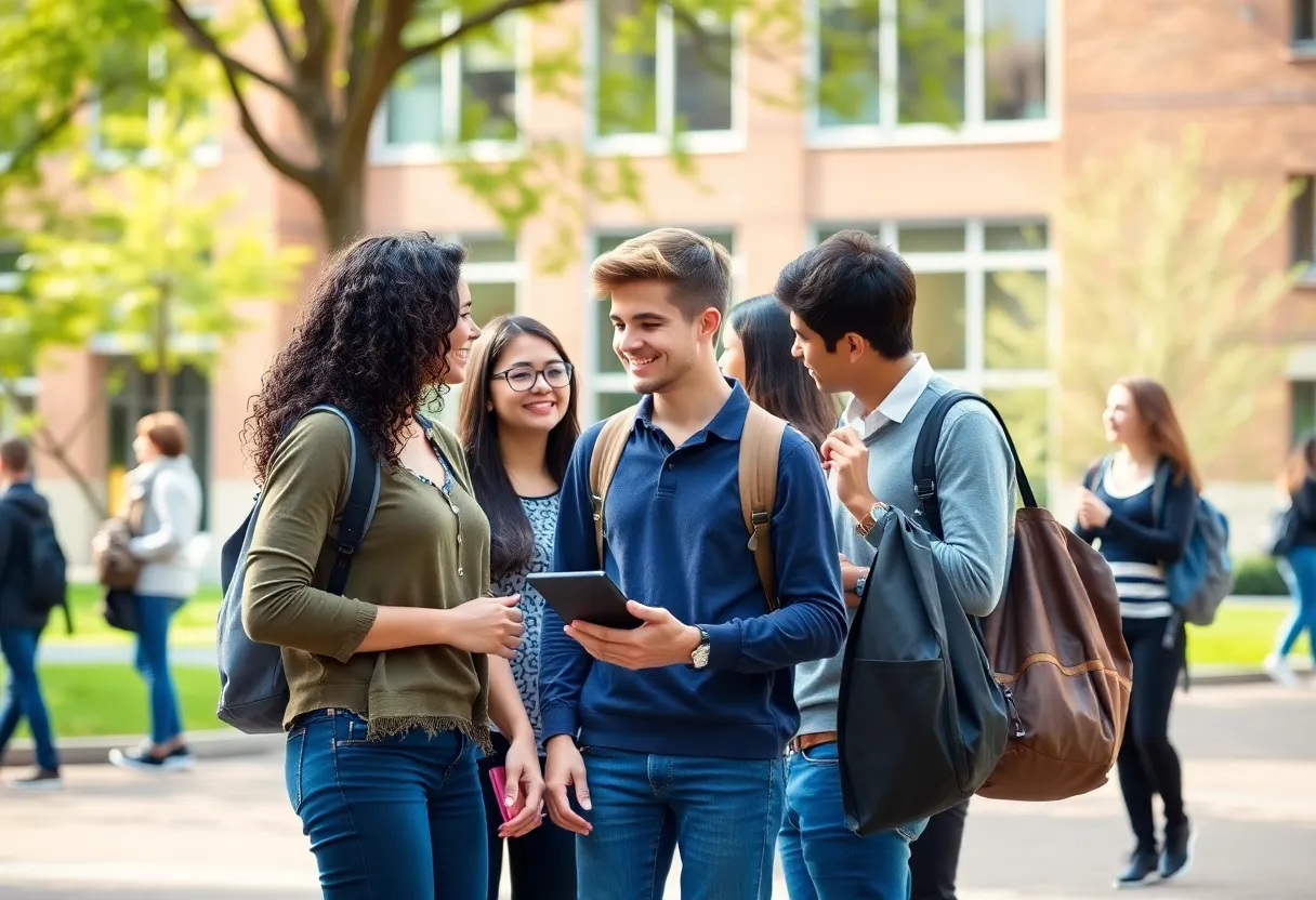 Students collaborating in a supportive environment at College of Charleston's Life Design Coaching Program