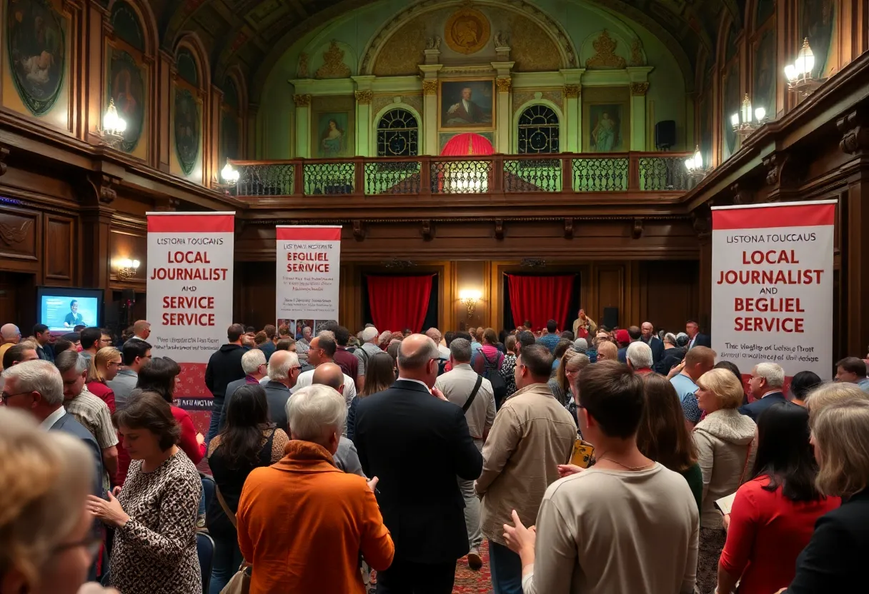 Participants at the Charleston Porch Talks series event