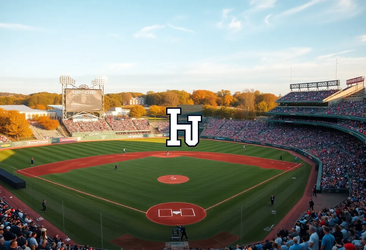 South Carolina Baseball team scrimmage with fans in attendance