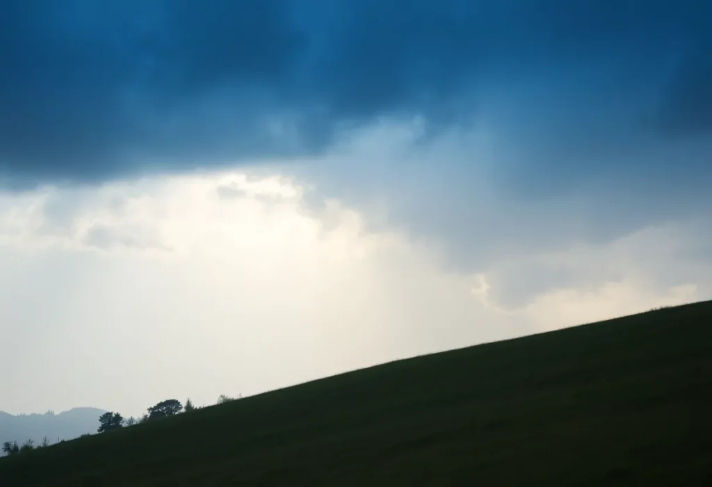 A landscape symbolizing forgiveness and hope