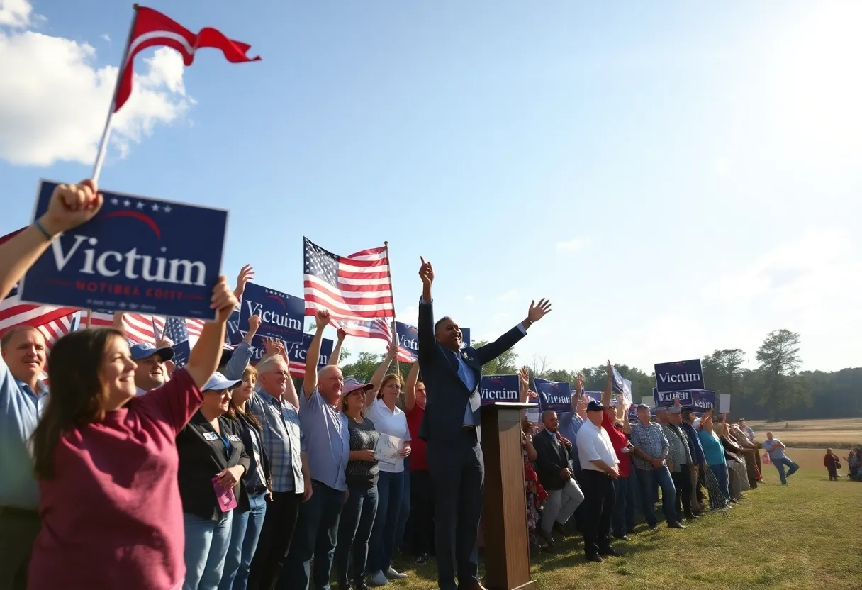 Dr. Sam McCown's campaign launch event