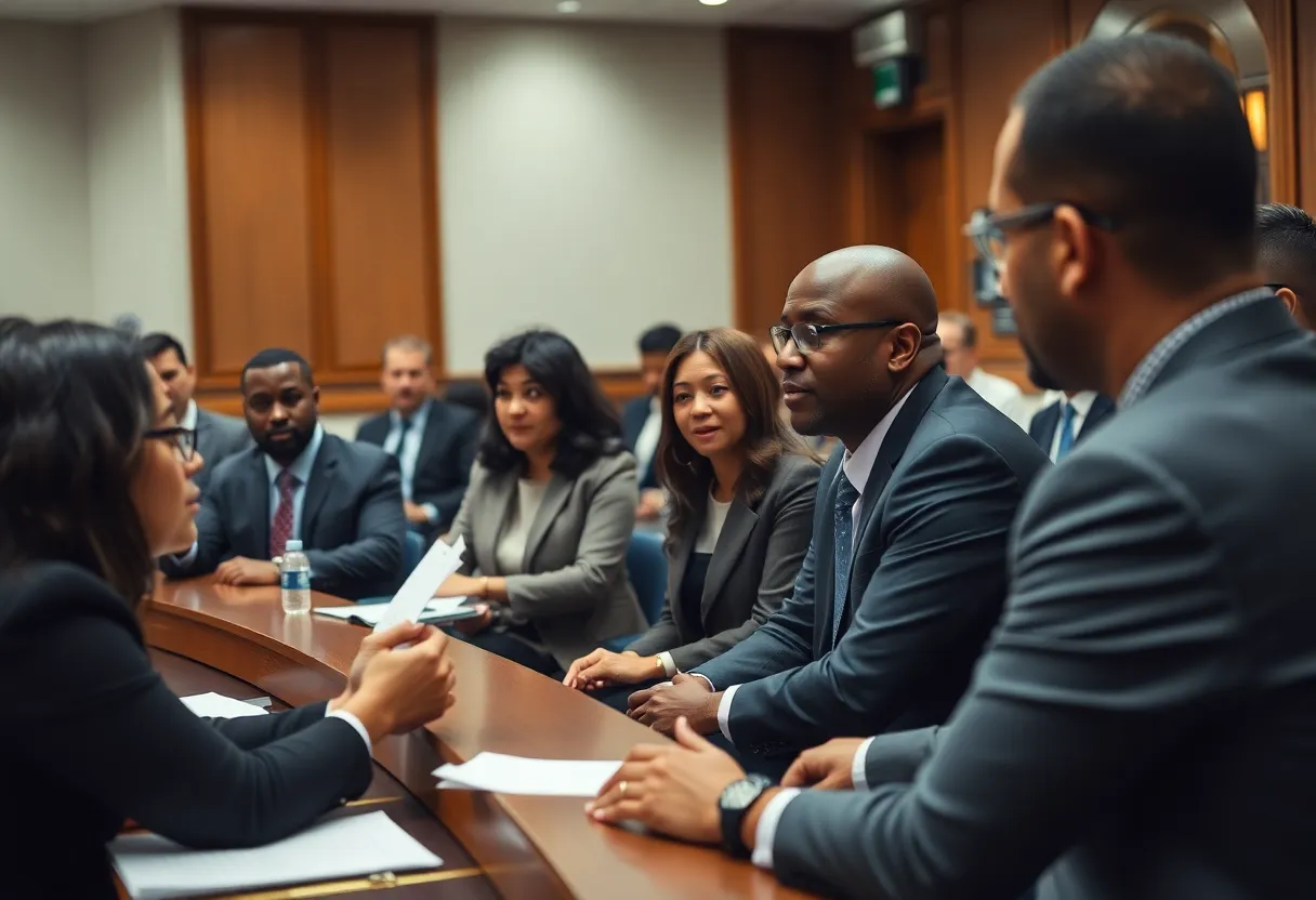 North Charleston city council members discussing election reforms