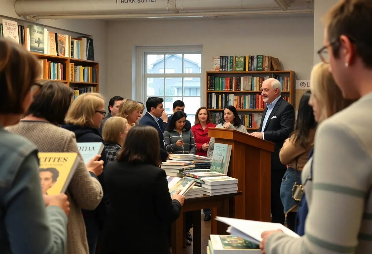 Michael Plunkett's Zone Rouge book launch at Buxton Books