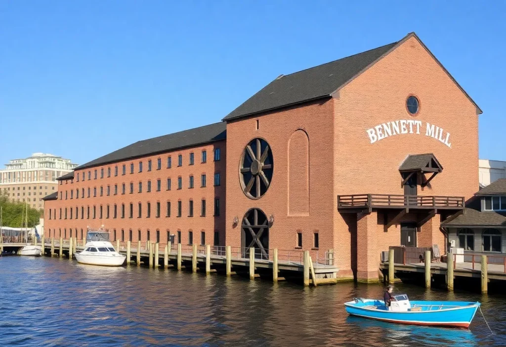 Bennett Rice Mill after restoration
