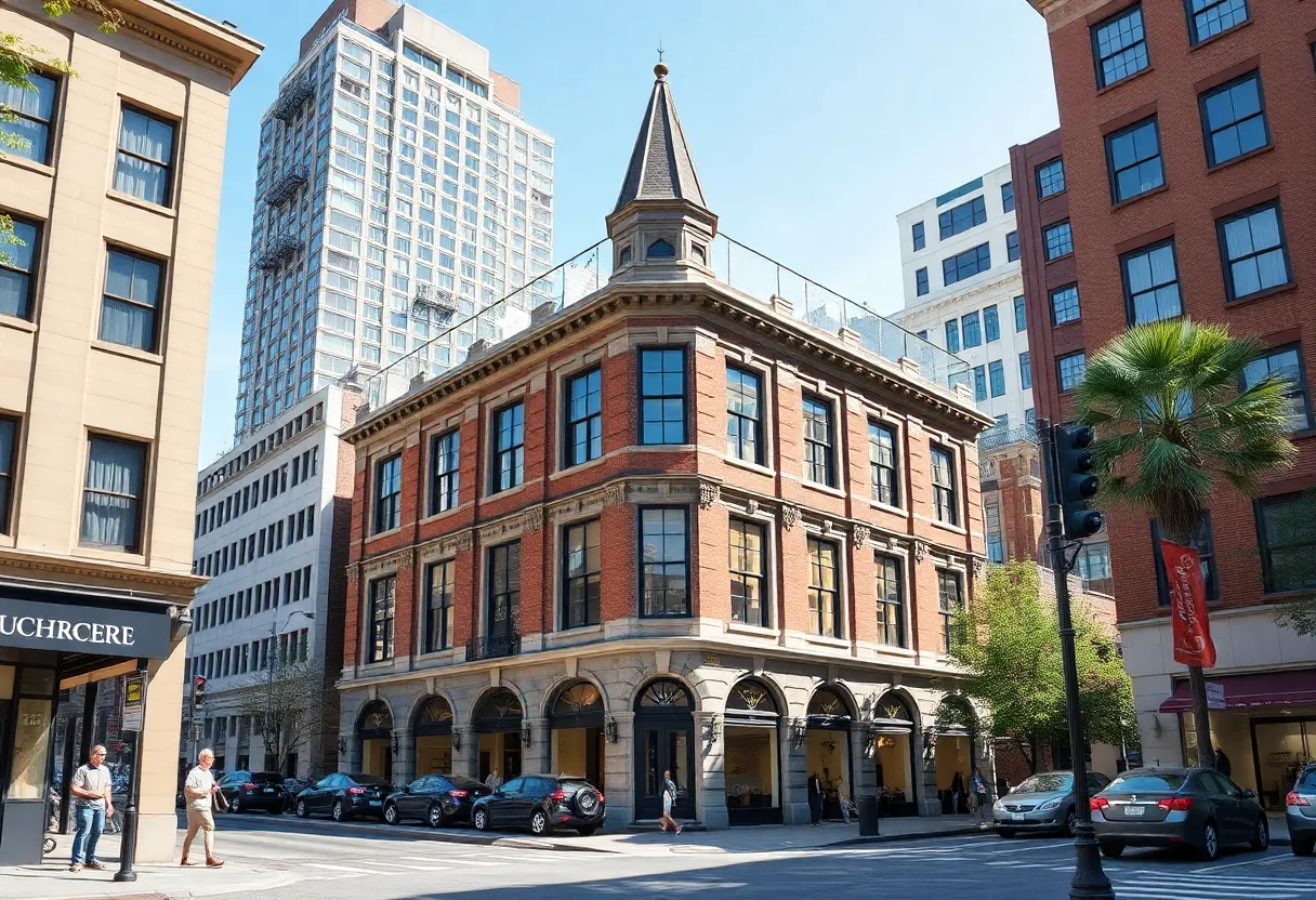 Carroll Building in downtown Charleston
