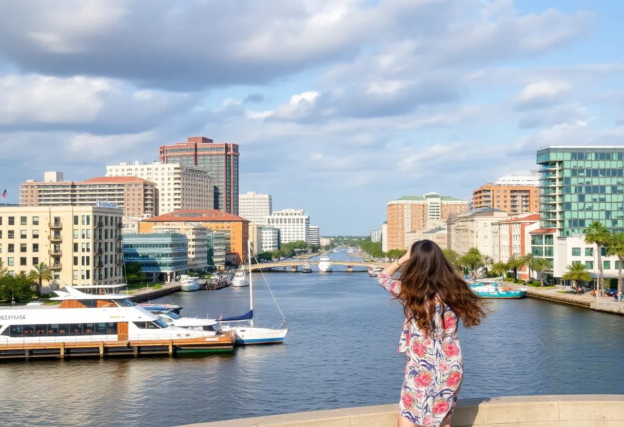 A scenic view of Charleston, SC, symbolizing love and connection.