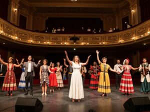 Artists performing at the Dock Street Theatre for Black History Month