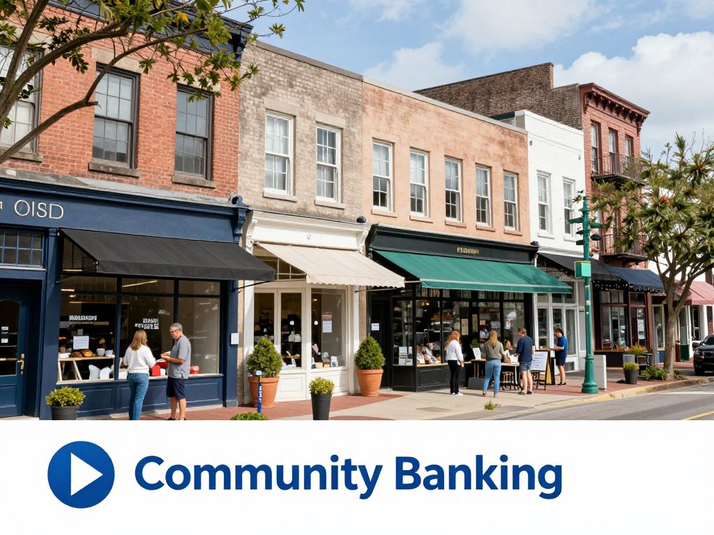 Charleston business district showcasing small businesses