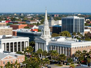 Charleston, SC business landscape representing Titan Insurance Group's positive outlook.