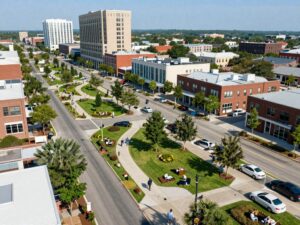 Rendering of the Charleston Super Block revitalization project