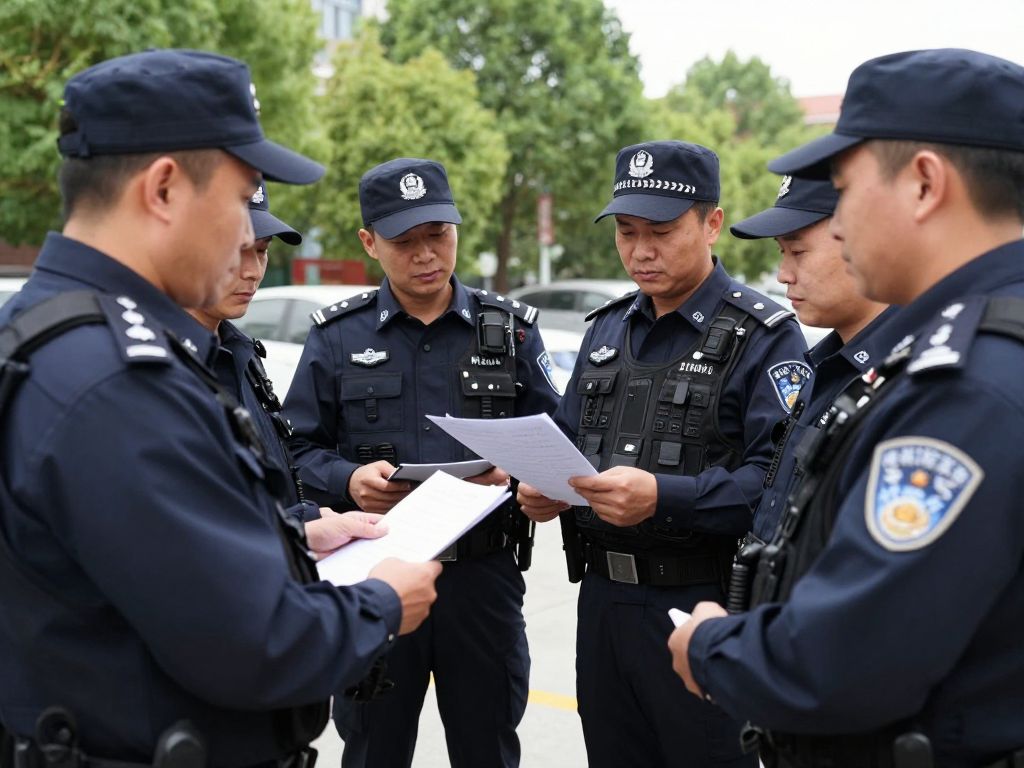 Law enforcement officers conducting an operation in South Carolina