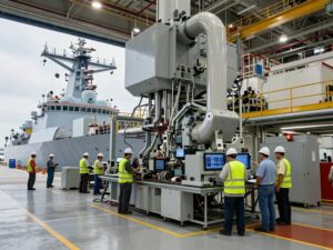 Leonardo DRS's advanced naval power facility in Charleston